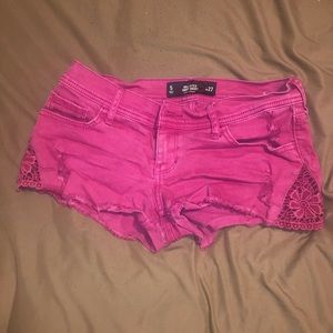 Pink Hollister Shorts